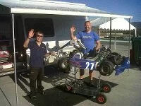 Portimao Pits Joe Byrne - Velocity Motorsport